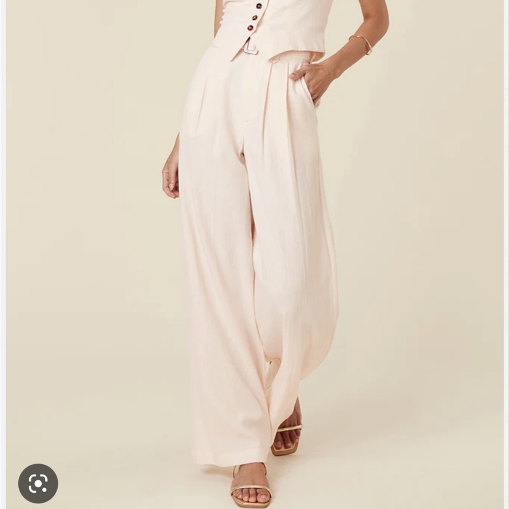 Spell Every Single Day Linen Pants